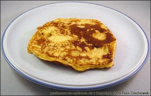 Sojamehl-Pfannkuchen