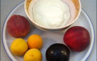 Quark mit Obst