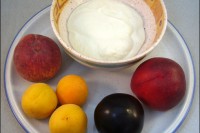 Quark mit Obst