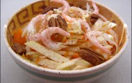 Knackiger Garnelensalat