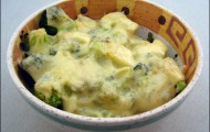 Ueberbackener Brokkoli