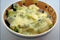 Ueberbackener Brokkoli