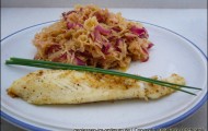 Pangasius mit Sauerkraut