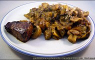 Hirschsteak mit Steinpilzen