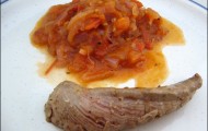 Lamm mit Zwiebelsoße