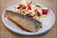 Gebratene_Makrele_an_Salat