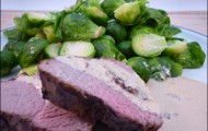 Gesund und schmackhaft: Rinderbraten mit Rosenkohl
