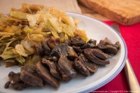 Gänseklein mit Weikohl