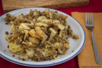 Pastinaken-Hackpfanne