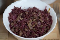 Rotkohl-Hack