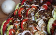 Mediterraner Gemüseauflauf mit Hack