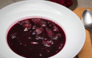 Fliederbeersuppe