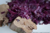 Rinderzunge mit Rotkohl