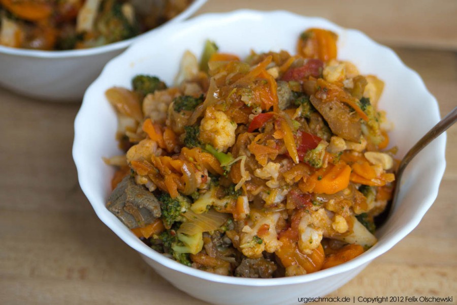 Gemüsetopf mit Leber – Urgeschmack Gemüsetopf mit Leber – Urgeschmack