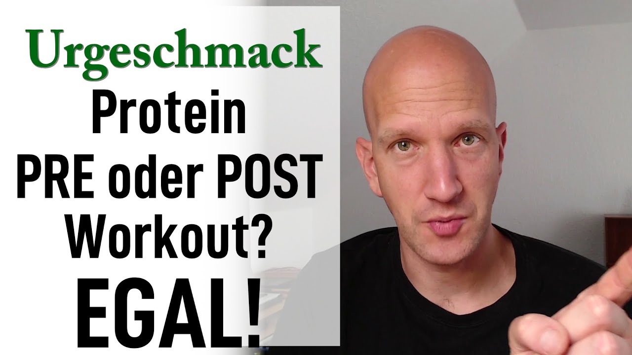 Protein-Einnahme vor oder nach dem Workout? – Urgeschmack
